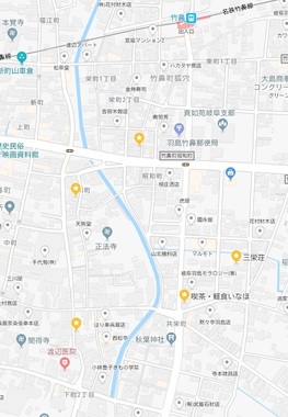 竹鼻・地図