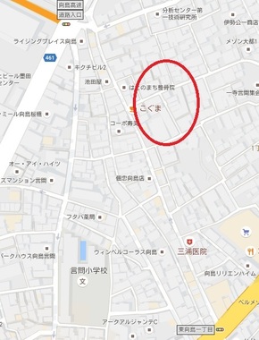 東京鳩の街地図